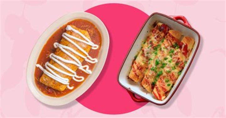 Difference between enchilada and burrito